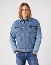 Wrangler Anti Fit Jacket Męska Kurtka Jeansowa Authentic Mid W45979142 112324519